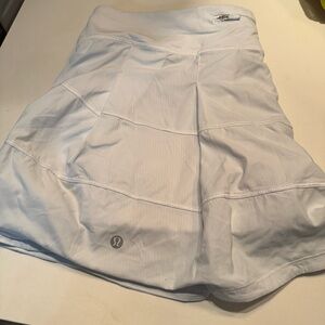 Lululemon white rival skirt